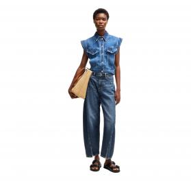 BOSS Jeans Donna Con Gamba A Palloncino In Denim Modello C B