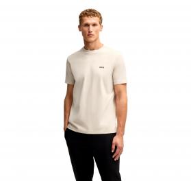 BOSS T-Shirt Uomo Regular Fit In Cotone Elasticizzato Con Lo