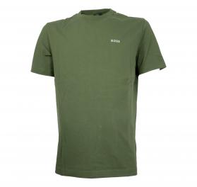 BOSS T Shirt Uomo Regular Fit In Cotone Elasticizzato Con Lo
