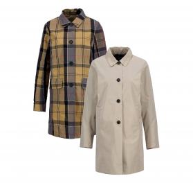 BARBOUR Trench Donna Babbity Showerproof Reversibile LSP0233