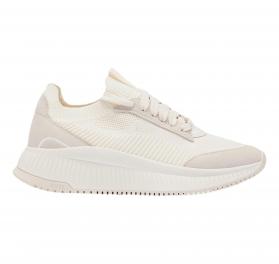 BOSS Sneakers Donna Con Tomaia In Maglia E Rifiniture In Pel