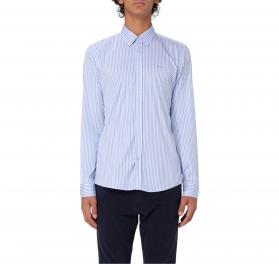 BOSS Camicia Uomo Slim Fit In Cotone A Righe H ROAN BD E C1 