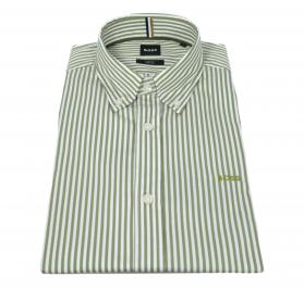 BOSS Camicia Uomo Slim Fit In Cotone A Righe H ROAN BD E C1 