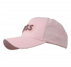 BOSS Cappello Donna Con Visiera e Logo Brillantinato Lilyan 
