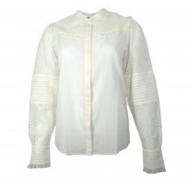 BOSS Camicia Donna In Cotone C Bebrody 50538348 Colore Avori