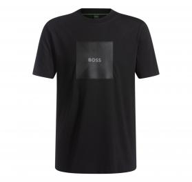 BOSS T Shirt Uomo In Jersey Di Cotone Con Grafica Con Logo A