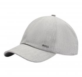 BOSS Cappellino Uomo In Twill Manopesca Con Scritta Del Logo
