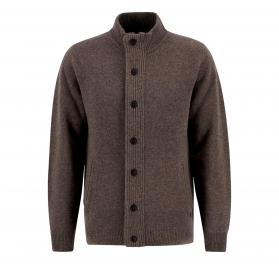 BARBOUR Maglione Con Zip e Bottoni Toppa MKN0731CH51 Colore 