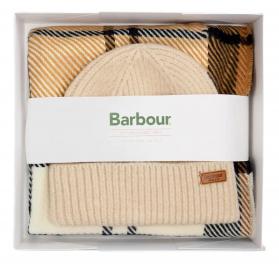 Barbour Set Regalo Berretto Pendle e Sciarpa Blair LGS0094BR