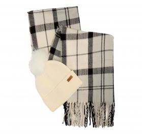 Barbour Set regalo Berretto Dover e Sciarpa Hailes One Size 