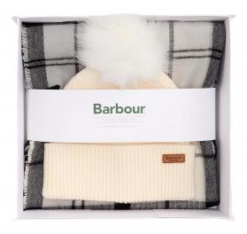 Barbour Set regalo Berretto Dover e Sciarpa Hailes One Size 