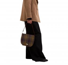 BARBOUR Borsa a Secchiello Cedar in Tartan  Elegante e Versa