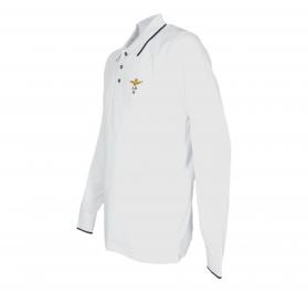 AERONAUTICA MILITARE Polo Uomo Manica Lunga Basica In Cotone
