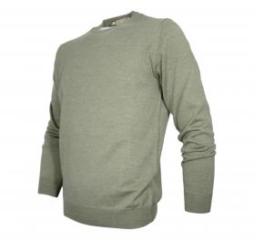 CASHMERE COMPANY Maglia Uomo Girocollo Pura Lana Merinos Ext