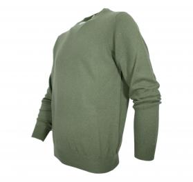 CASHMERE COMPANY Maglia Girocollo Uomo In Puro Cashmere Colo