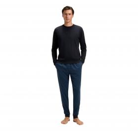 BOSS Pigiama In Cotone Con Logo E Monogrammi Relax Long Set 
