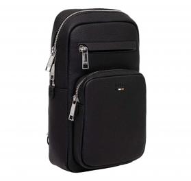 BOSS Marsupio Uomo In Similpelle Con Logo Ray Monostrap 5052