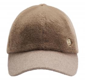 BOSS Cappello Donna In Finta Pelliccia Con Visiera In Lana S