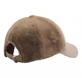 BOSS Cappello Donna In Finta Pelliccia Con Visiera In Lana S