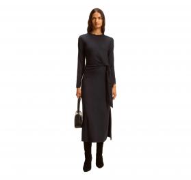 BOSS Vestito Donna In Jersey Elasticizzato Con Vita Annodata