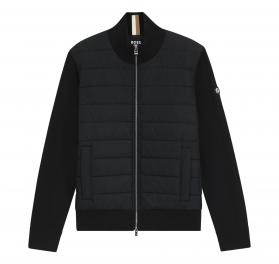 BOSS Giacca Uomo In Materiali Misti Con Pannello Anteriore I