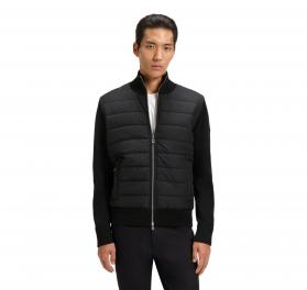 BOSS Giacca Uomo In Materiali Misti Con Pannello Anteriore I