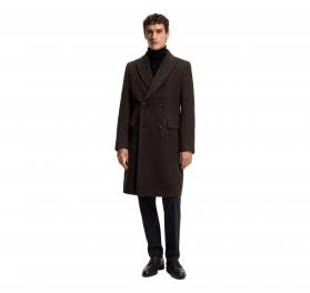 BOSS Cappotto Uomo Doppiopetto In Misto Alpaca H Hyde DB Pea