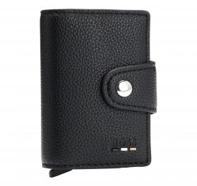 BOSS Portatessere In Similpelle Martellata Con Tecnologia Secrid Ray Secrid N 50554033 Colore Nero