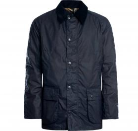 BARBOUR Ashby Wax Jacket MWX0339NY92 Blu Navy Giacca Uomo