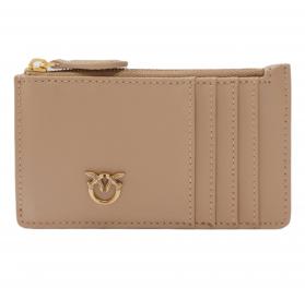 PINKO Portacarte Donna Airone Chardholder Vitello Seta 10025