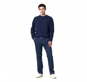 MEYER Pantalone Uomo Modello Bonn Modern Fit Thermal Denim 2-3927/17 Colore Blu Stone