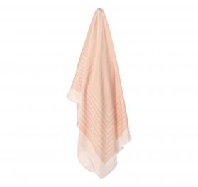 BOSS Foulard Donna Tessuto Fine Modal Seta Colore Rosa Salmone Modello 50521800