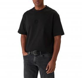 BOSS T Shirt Uomo Over Girocollo Cotone C Tames 50555106 Colore Nero