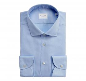 Camicia Uomo Oxford Celeste Collo Italiano Wrinkle Free Travel Classic Fit Cotone Articolo 11806003
