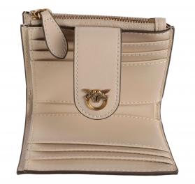 PINKO Portafoglio Donna In Pelle Multi Purpose Wallet 103610