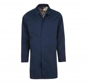 BARBOUR Giacca Uomo Impermeabile In Tessuto Leggero Con Fodera Tartan Rokig MWB0856NY75 Colore Blu