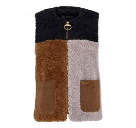 BARBOUR Gilet In Pile Cathy LLI0020ST31 Colore Beige