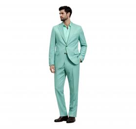 SIMBOLS Abito Uomo Drop 7 Slim Fit A11530 Made in Italy Colore Verde Menta
