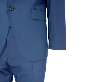 BOSS Abito Uomo Slim Fit Lana Elasticizzata Antipiega H-HUGE