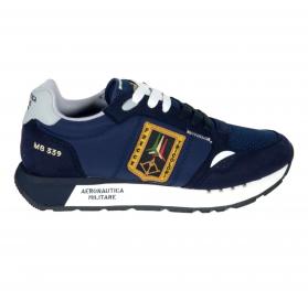 AERONAUTICA MILITARE Sneakers Uomo Running Frecce Tricolori SC0292 Blu Navy