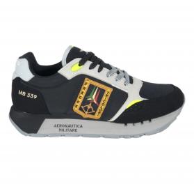 AERONAUTICA MILITARE Sneakers Uomo Running Frecce Tricolori SC0292 Nero