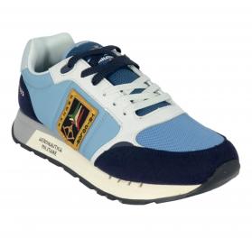 AERONAUTICA MILITARE Sneakers Uomo Running Frecce Tricolori SC0292 94368 Azzurro