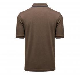 AERONAUTICA MILITARE Polo Uomo In Piqué Di Cotone 261PO1308UP00082 Colore Marrone