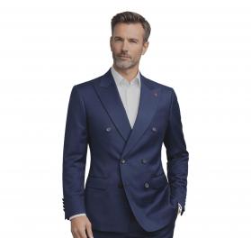 ROY ROBSON Giacca Uomo Blu Slim Fit Doppiopetto Elegante 5038 Blazer Business