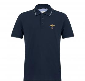 AERONAUTICA MILITARE Polo Uomo In Piqué Di Cotone 261PO1308