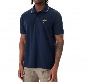 AERONAUTICA MILITARE Polo Uomo In Piqué Di Cotone 261PO1308