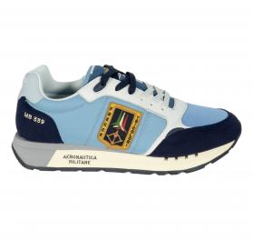 AERONAUTICA MILITARE Sneakers Uomo Running Frecce Tricolori SC0292 943682 Azzurro