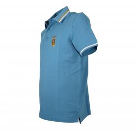 AERONAUTICA MILITARE Polo Uomo Frecce Tricolori 261PO1914UP00403 Colore Blu