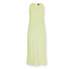 BOSS Abito Donna Svasato In Lino C Delinna 50559243 Colore Verde Chiaro