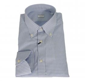 XACUS CAMICIA MOD. 507ML TAILOR QUADRO 31419002 COTONE BOTTO